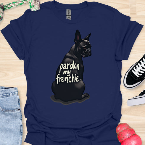 Pardon my frenchie - V6 - Stylish Back Over Should T-Shirt